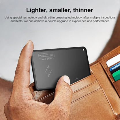 F5 Ultra-thin Card Type Location Tracker Anti-lost Device, F5