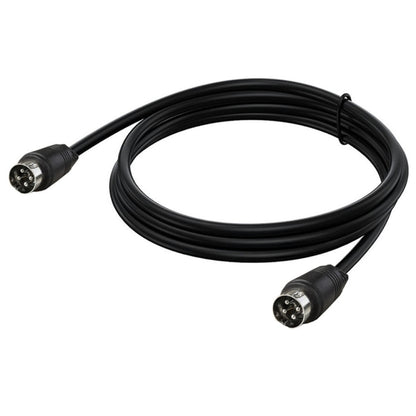 MD DIN 4 Pin Male to Male AC/DC Power Audio Adapter Cable, 0.5m, 1m, 1.5m, 3m, 5m