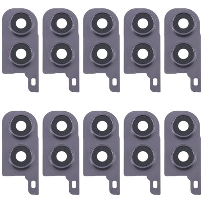 10pcs Rear Camera Lens Cover, For Samsung Galaxy A16 SM-A165F, For Samsung Galaxy A16 5G SM-A166B, For Samsung Galaxy S24 FE SM-S721B, For Samsung Galaxy F55 SM-E556B, For Samsung Galaxy C55 SM-C556B, For Samsung Galaxy M15 SM-M156B