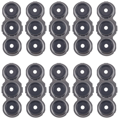 10pcs Rear Camera Lens Cover, For Samsung Galaxy A16 SM-A165F, For Samsung Galaxy A16 5G SM-A166B, For Samsung Galaxy S24 FE SM-S721B, For Samsung Galaxy F55 SM-E556B, For Samsung Galaxy C55 SM-C556B, For Samsung Galaxy M15 SM-M156B