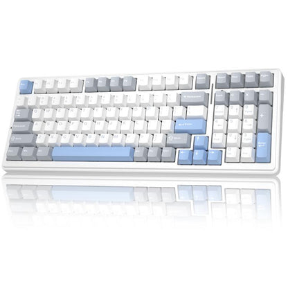 AULA F99 99 Keys Wired/2.4G/Bluetooth Three Model Customized RGB Mechanical Keyboard