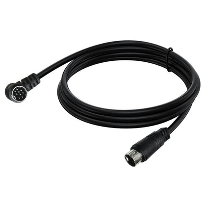 Single Curved mini DIN 9 Pin TV Audio Adapter Cable, 0.5m, 1.8m, 3m