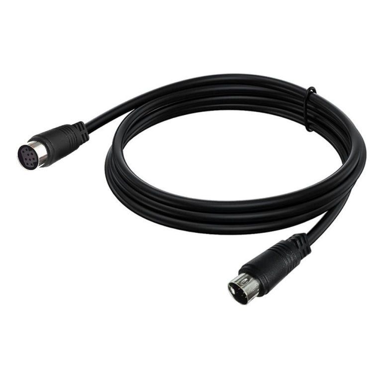 90 Degree mini DIN 9 Pin Male to Female TV Box Adapter Cable, 0.5m, 1.8m, 3m