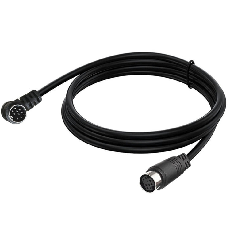 Curved mini DIN 9 Pin Male to Female TV Box Adapter Cable, 0.5m, 1.8m, 3m
