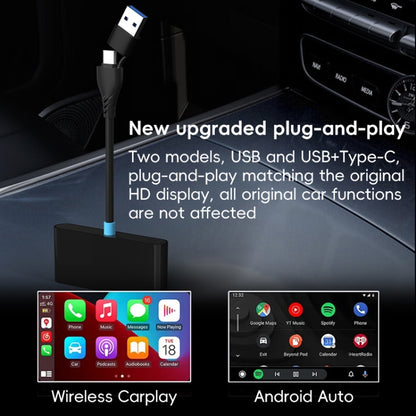 P40 CarPlay and Android Auto Car Connectivity Box Wireless Adapter