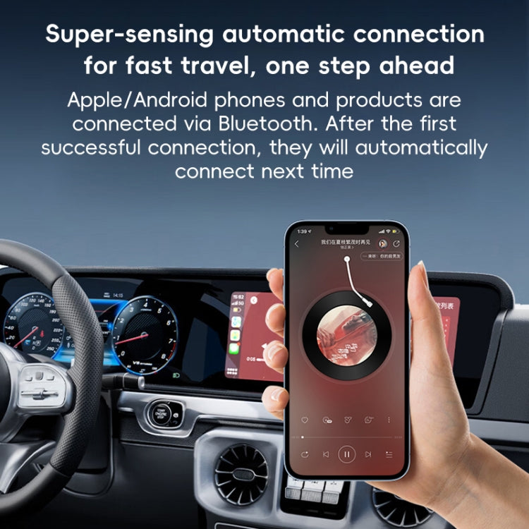P40 CarPlay and Android Auto Car Connectivity Box Wireless Adapter