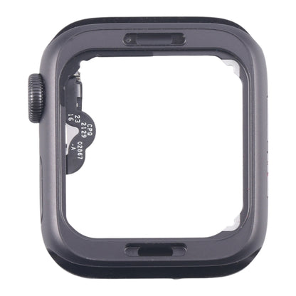 Aluminium Alloy Middle Frame Bezel Plate with Crown Spin Axis Flex Cable, For Apple Watch SE 2020 40MM LTE, For Apple Watch SE 2020 40MM GPS, For Apple Watch Series SE 2020 44MM LTE, For Apple Watch SE 2020 44MM GPS, For Apple Watch Series 5 44MM LTE