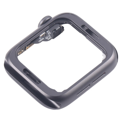 Aluminium Alloy Middle Frame Bezel Plate with Crown Spin Axis Flex Cable, For Apple Watch SE 2020 40MM LTE, For Apple Watch SE 2020 40MM GPS, For Apple Watch Series SE 2020 44MM LTE, For Apple Watch SE 2020 44MM GPS, For Apple Watch Series 5 44MM LTE