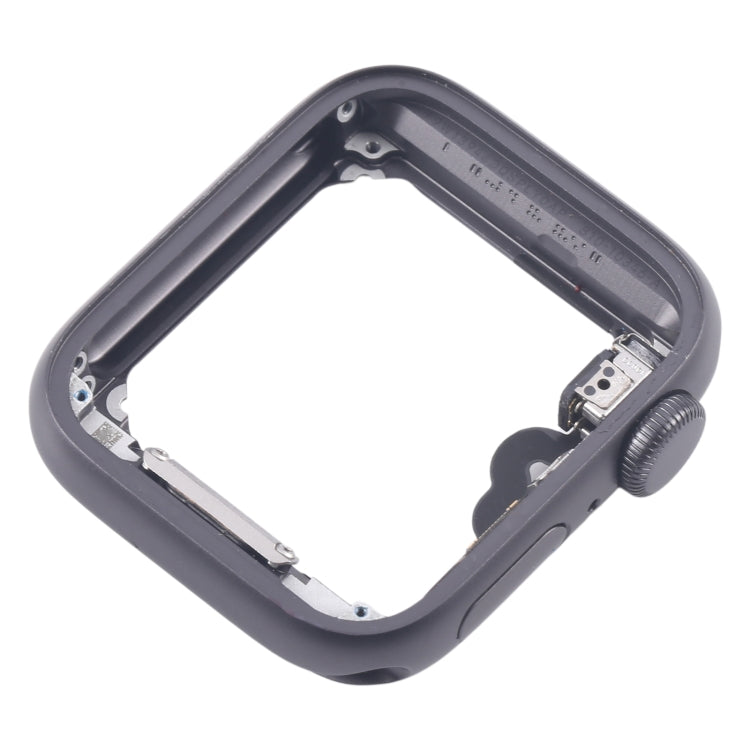 Aluminium Alloy Middle Frame Bezel Plate with Crown Spin Axis Flex Cable, For Apple Watch SE 2020 40MM LTE, For Apple Watch SE 2020 40MM GPS, For Apple Watch Series SE 2020 44MM LTE, For Apple Watch SE 2020 44MM GPS, For Apple Watch Series 5 44MM LTE