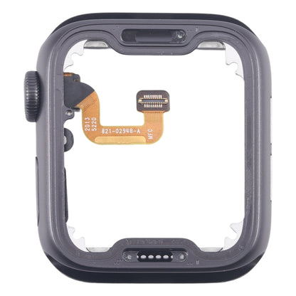 Aluminium Alloy Middle Frame Bezel Plate with Crown Spin Axis Flex Cable, For Apple Watch Series 6 40MM LTE, For Apple Watch Series 6 40MM GPS, For Apple Watch Series 6 44MM LTE, For Apple Watch Series 6 44MM GPS