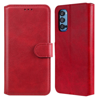 Classic Calf Texture PU + TPU Horizontal Flip Leather Case, with Holder & Card Slots & Wallet, For Sony Xperia 10 II, For OPPO Reno4 Pro 5G