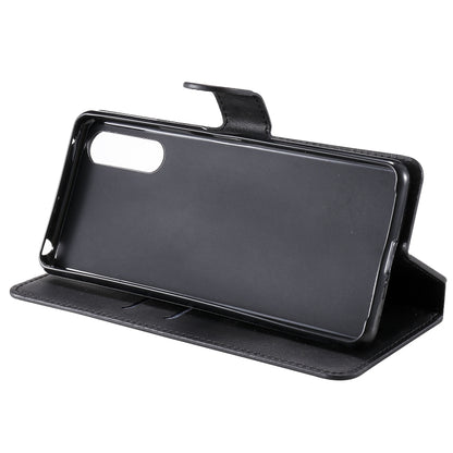 Classic Calf Texture PU + TPU Horizontal Flip Leather Case, with Holder & Card Slots & Wallet, For Sony Xperia 10 II, For OPPO Reno4 Pro 5G