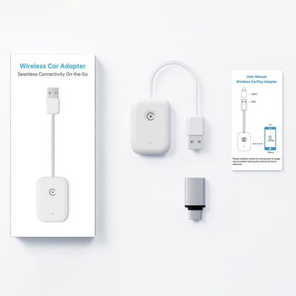 USB Interface Wired to Wireless Car CarPlay Adapter