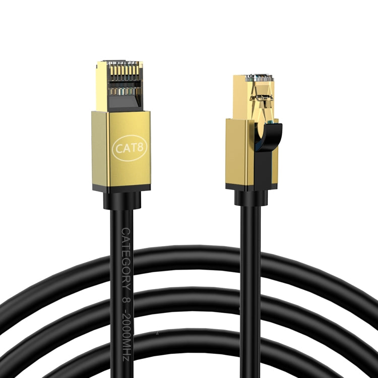 Home Fiber Bandwidth 10 Gigabit CAT8 Network Cable, 0.5m, 1m, 1.5m, 2m, 3m, 5m, 8m, 10m, 15m, 20m