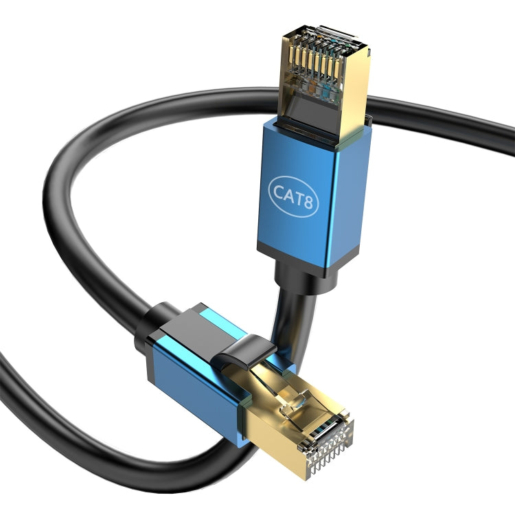 Home Fiber Bandwidth 10 Gigabit CAT8 Network Cable, 0.5m, 1m, 1.5m, 2m, 3m, 5m, 8m, 10m, 15m, 20m