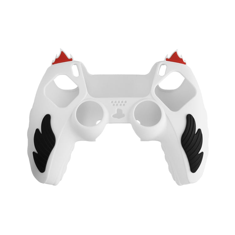 Flame Silicone Gamepad Protective Case, For Sony PS5