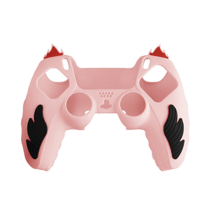 Flame Silicone Gamepad Protective Case, For Sony PS5