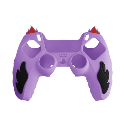 Flame Silicone Gamepad Protective Case, For Sony PS5