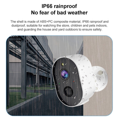 3MP Home Outdoor HD Wireless Surveillance Camera, WiFi Version+9000mAh Battery, WiFi Version+5200mAh Battery+Onecam APP, WiFi Version+5200mAh Battery+Tuya APP