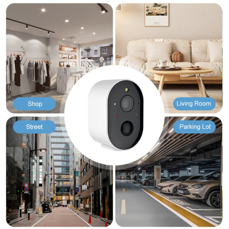 3MP Home Outdoor HD Wireless Surveillance Camera, WiFi Version+9000mAh Battery, WiFi Version+5200mAh Battery+Onecam APP, WiFi Version+5200mAh Battery+Tuya APP