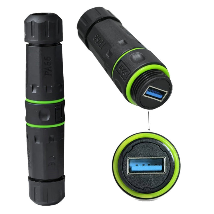 M20 5Gpbs USB3.0 Outdoor IP68 Waterproof Connector
