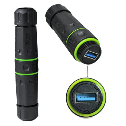 M20 5Gpbs USB3.0 Outdoor IP68 Waterproof Connector