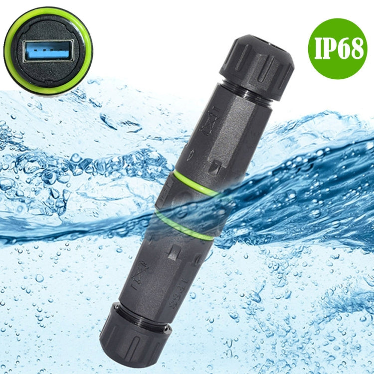 M20 5Gpbs USB3.0 Outdoor IP68 Waterproof Connector