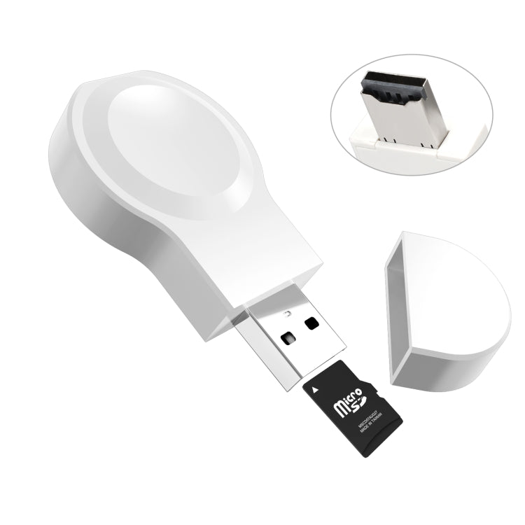 For Apple Watch Series A15 Portable Wireless Charger, Support Card Reader