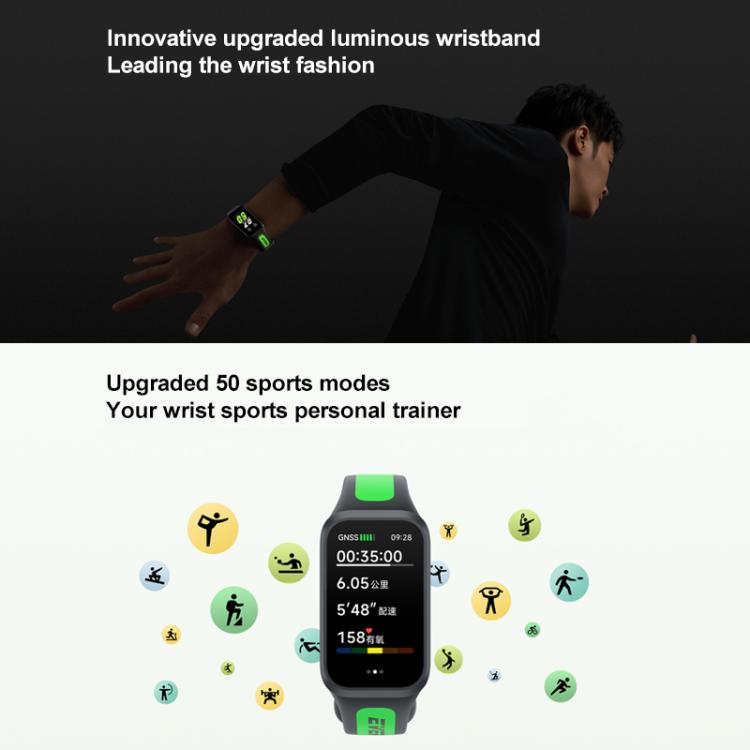 Xiaomi Redmi Band 3 Smart Band, 1.47 inch, Heart Rate / Blood Oxygen Health Monitoring