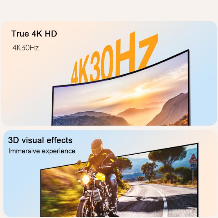 awei CL-212T USB-C / Type-C to HDMI 4K 30Hz HD Adapter Cable, CL-212T