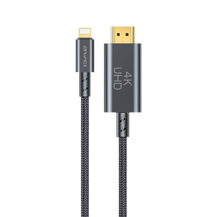 awei CL-213L 8 Pin to HDMI 1080P HD Adapter Cable, CL-213L
