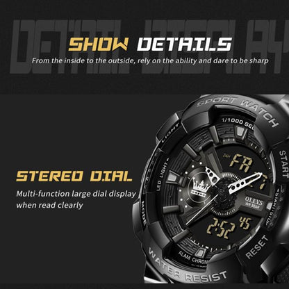 OLEVS 1102 Men Multifunctional Smart Waterproof Electronic Watch