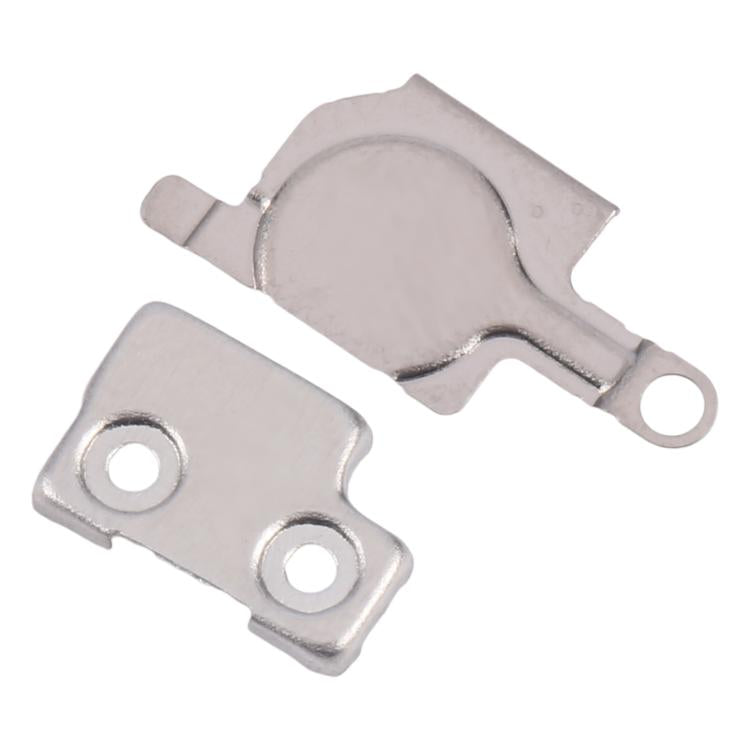 1 Pair Flashlight / Mic Iron Sheet Cover (On The Back Cover), For iPhone 15 Pro Max, For iPhone 15 Pro, For iPhone 15 Plus, For iPhone 15, For iPhone 14 / 14 Plus