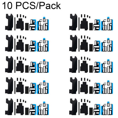 10 PCS/Pack Mainboard Heat Sink Sticker + FPC Sponge Foam Pads, For iPhone 17 Pro Max, For iPhone 17 Pro, For iPhone 17, For iPhone 16 Pro Max, For iPhone 16 Pro, For iPhone 16 Plus, For iPhone 16