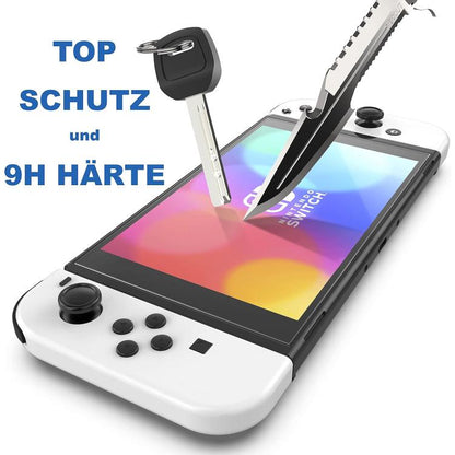 2.5D High Aluminum Tempered Glass Screen Protector, For Nintendo Switch OLED, For Nintendo Switch