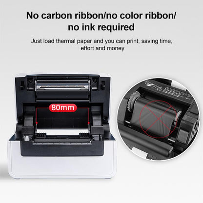 HPRT N31C Computer Version Express Electronic Waybill Printer, EU Plug, AU Plug, UK Plug, US Plug