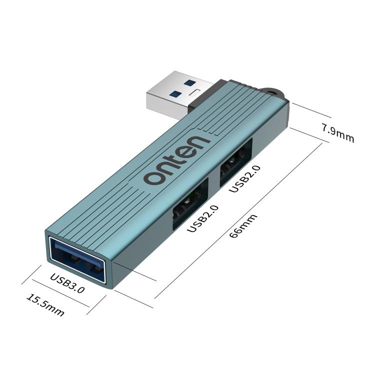 Onten US51 3 in 1 USB 3.0 HUB, US51