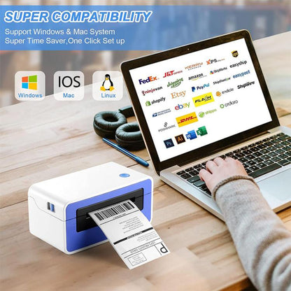 HPRT N51 Computer Version Express Electronic Waybill Printer, EU Plug, AU Plug, UK Plug, US Plug