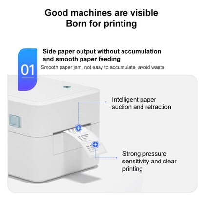 HPRT D35 Bluetooth Version Express Electronic Waybill Printer, EU Plug, AU Plug, UK Plug, US Plug