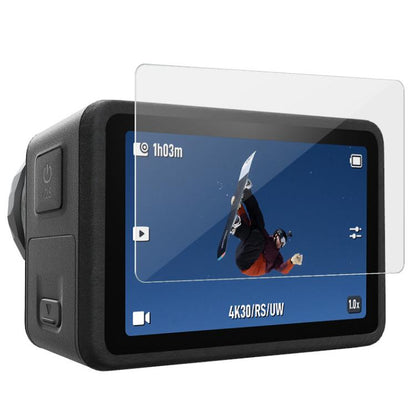 imak Rear Screen + Front Screen + Rear Camera Lens Tempered Glass Film, For DJI Osmo Action 5 Pro