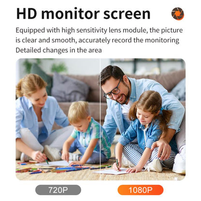 Home Socket Type WiFi Surveillance Camera Support Night Vision & Two-way Intercom, US Plug