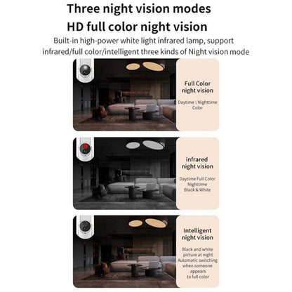 Home Socket Type WiFi Surveillance Camera Support Night Vision & Two-way Intercom, US Plug