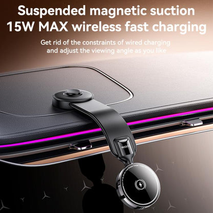 Yesido C316 15W Magsafe Magnetic Car Wireless Charger, C316