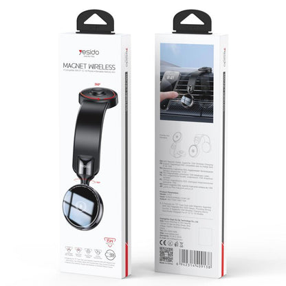 Yesido C316 15W Magsafe Magnetic Car Wireless Charger, C316