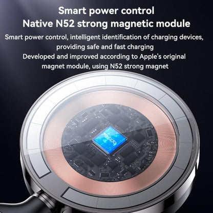 Yesido C316 15W Magsafe Magnetic Car Wireless Charger, C316
