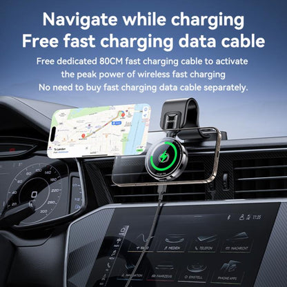 Yesido C316 15W Magsafe Magnetic Car Wireless Charger, C316