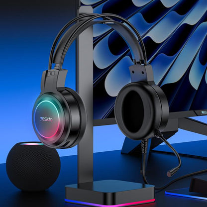 Yesido EK05 USB Wired RGB Light Gaming Headset with Mic, Cable length: 1.2m, EK05
