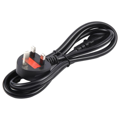 Big UK Plug Computer PC Power Cord 3 Pin Cable 0.5 Square, 1.5m, 1.8m