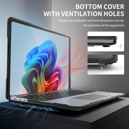TPU + PC Two-color Anti-fall Laptop Protective Case, For Microsoft Surface Laptop 7 13.8 inch