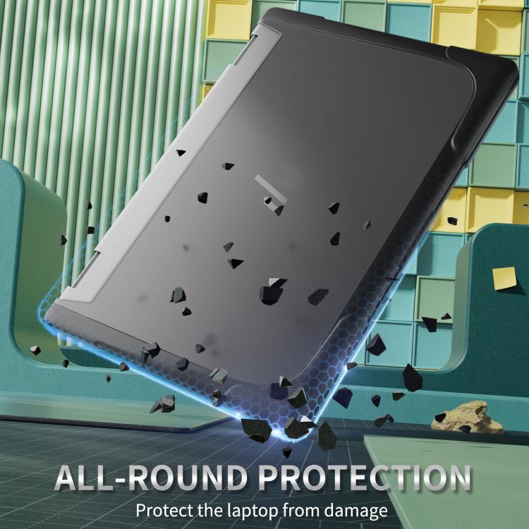 TPU + PC Two-color Anti-fall Laptop Protective Case, For HP ENVY X360-14 2024